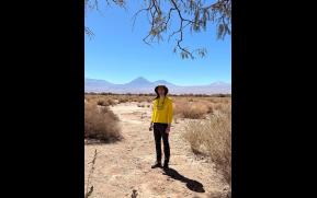Amarelinha no Deserto do Atacama